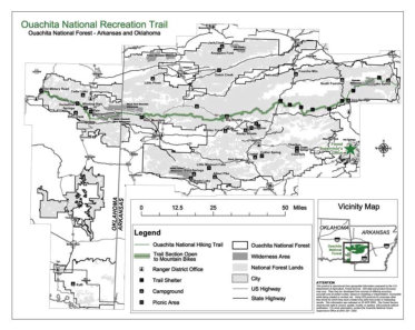 Ouachita National Forest Trail Map Fall Outfits 2024   OT Overview Map 